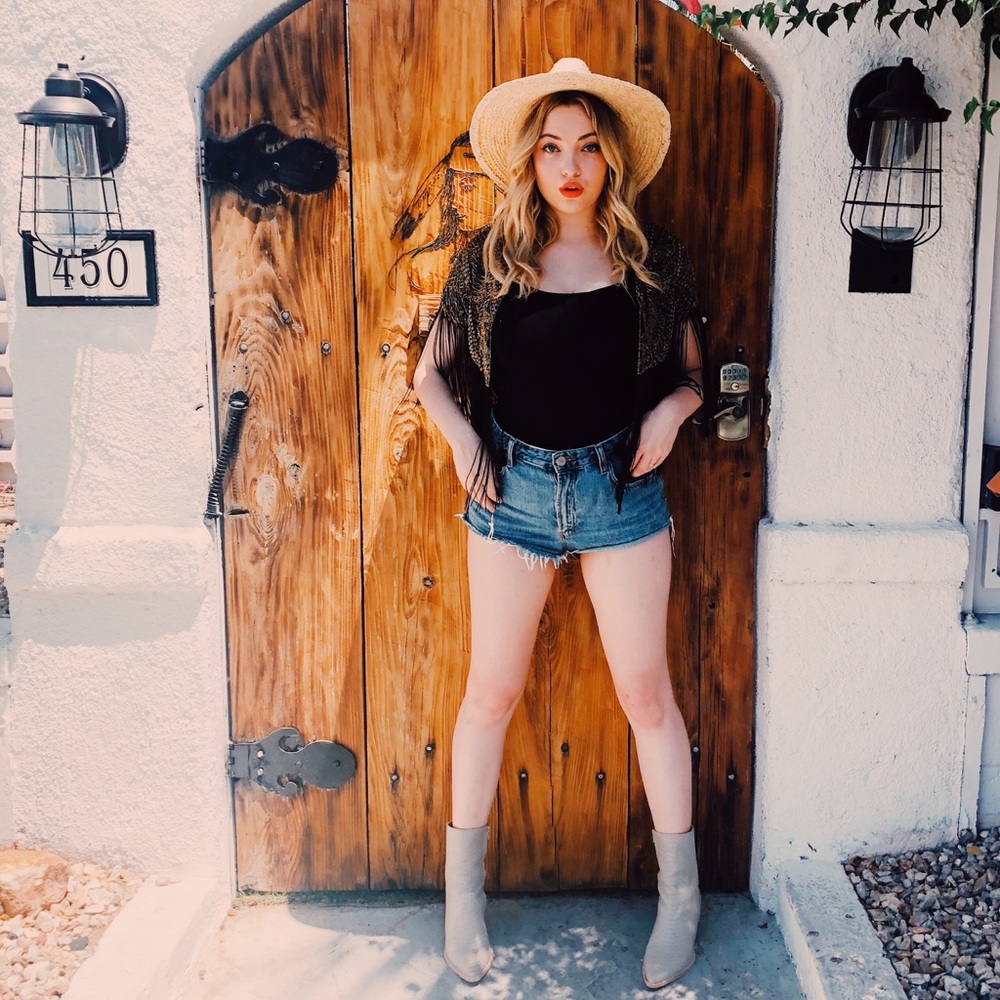 High Waisted Jean Shorts